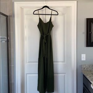Olive jumpsuit